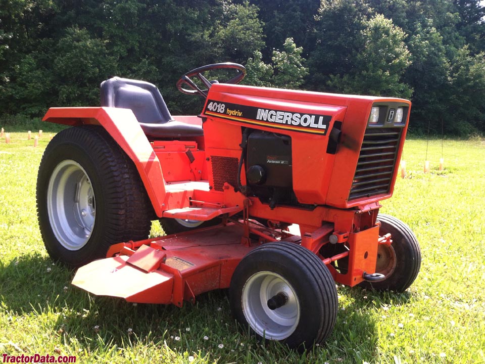 TractorData.com Ingersoll 4018 tractor. craftsman precision plus cutting sy...