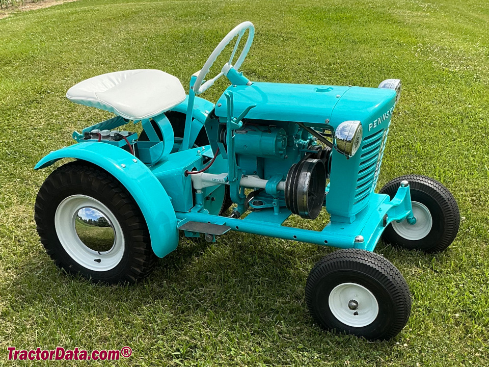 1965 Panzer T58 ES lawn tractor.