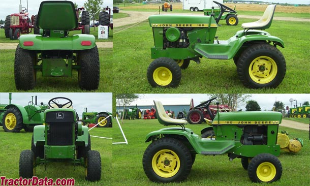 John Deere 120 walk around photo