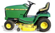John Deere LX172 lawn tractor photo