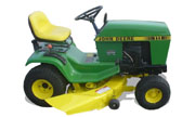 John Deere 111 tractor photo