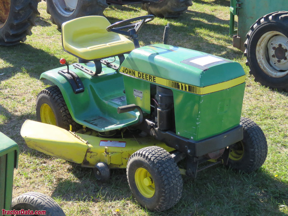 35 John Deere 111 Parts Diagram