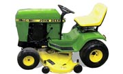 John Deere 116 lawn tractor photo