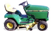 John Deere LX176 tractor photo