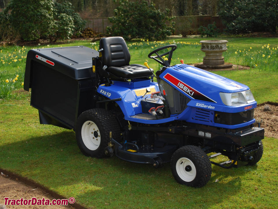 Iseki SXG19 garden tractor.