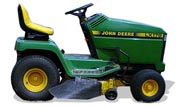 John Deere LX178 lawn tractor photo