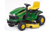 John Deere LA155 lawn tractor photo