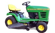 John Deere STX38 Black Deck lawn tractor photo