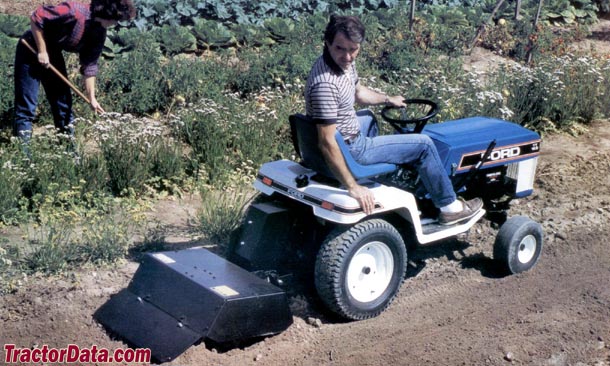 Ford 125 garden tractor #4