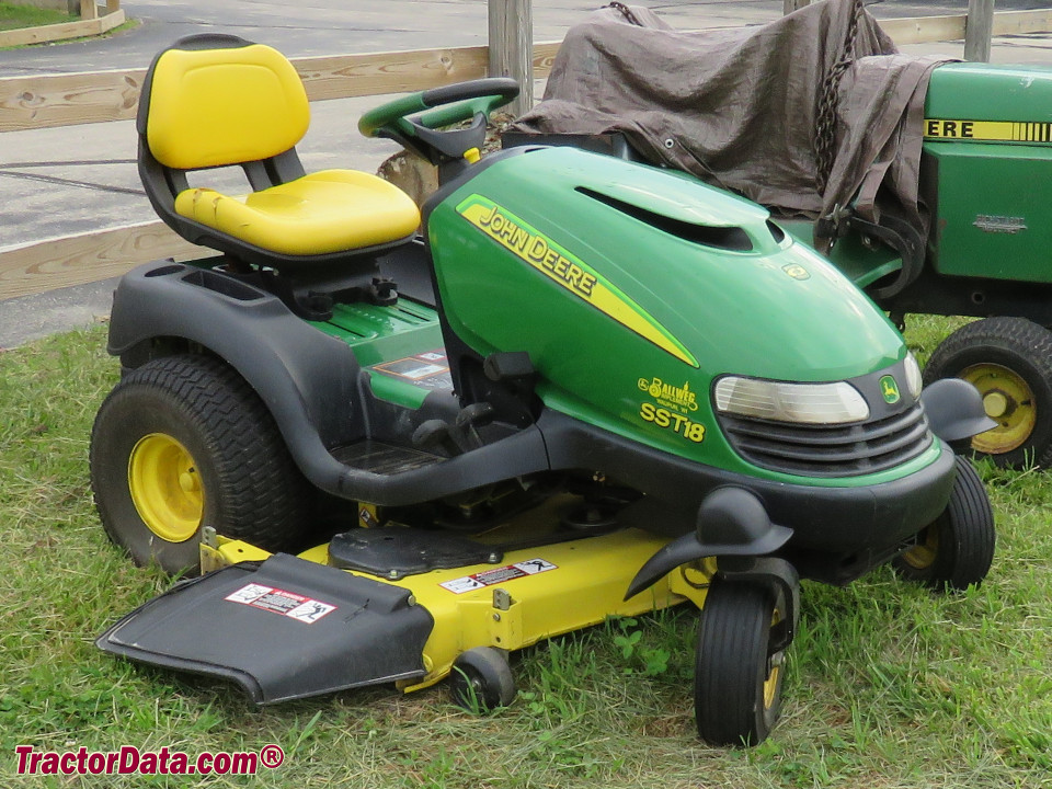 John Deere SST18 zero-turn tractor.