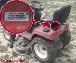 Craftsman 917.27609 serial number location