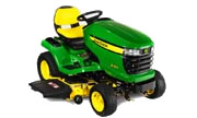 John Deere X324 tractor photo