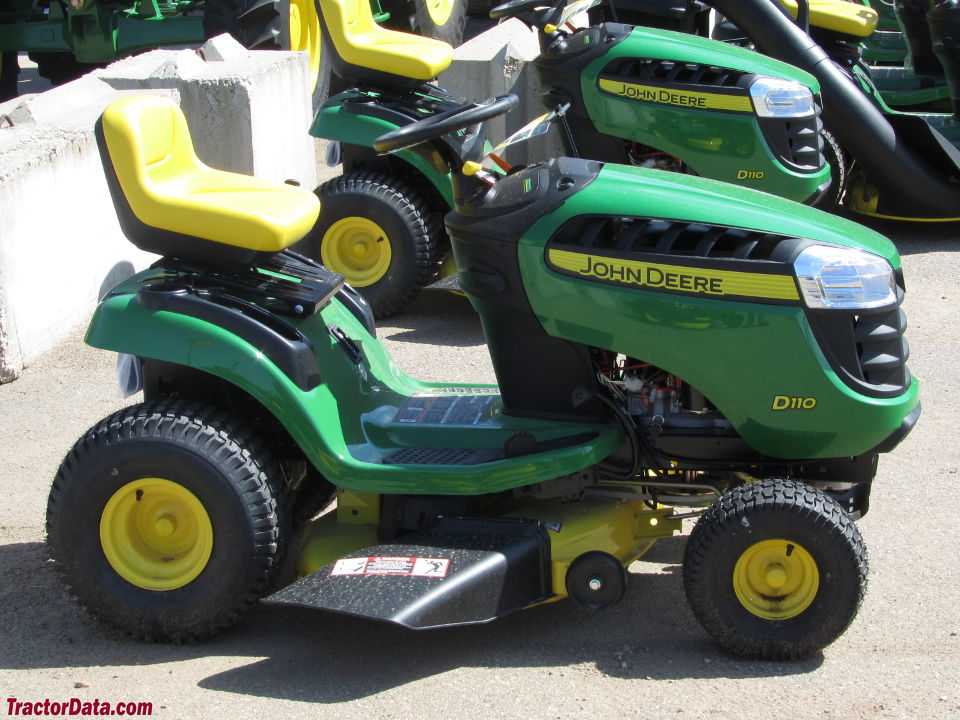 John Deere D110, right side.