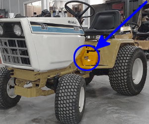 Cub Cadet 1872 serial number location