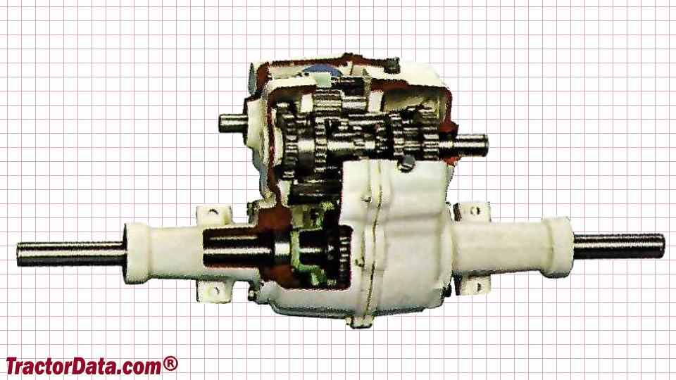 Cub Cadet 1604 transmission image