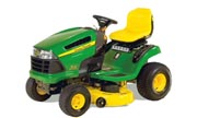John Deere X120 tractor photo