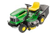 John Deere X130R tractor photo