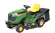 John Deere X155R tractor photo