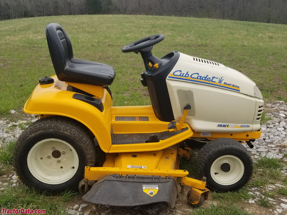 TractorData Cub Cadet GT 2186 tractor information