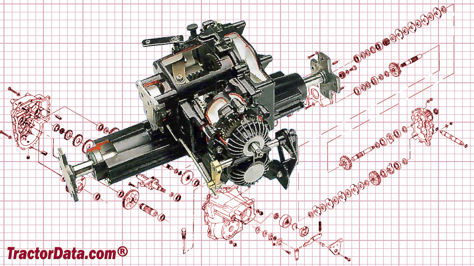 Cub Cadet 2130 transmission image