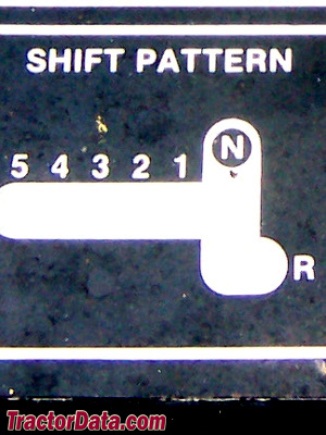 Allis Chalmers 608 LTD transmission controls