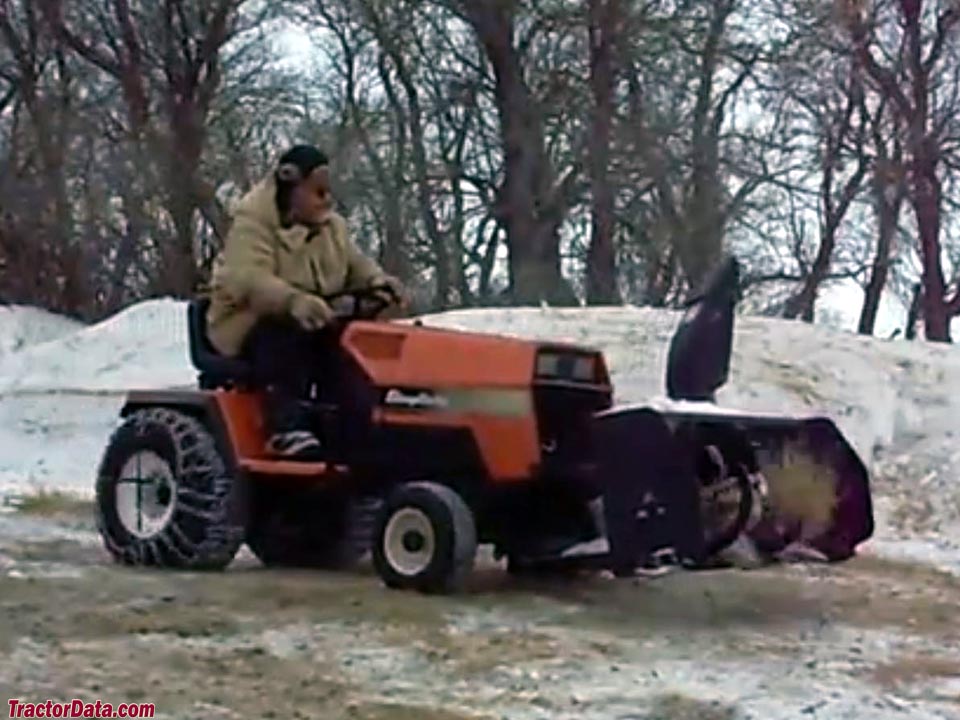 1991 Simplicity Sunstar 20 with snowblower