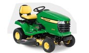 John Deere X310 tractor photo
