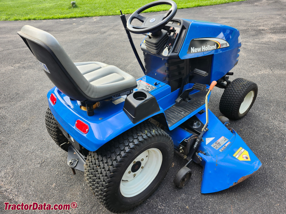 New Holland MY16 garden tractor.