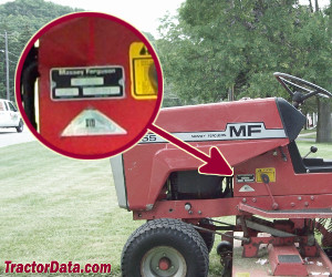 Massey Ferguson 1855 serial number location