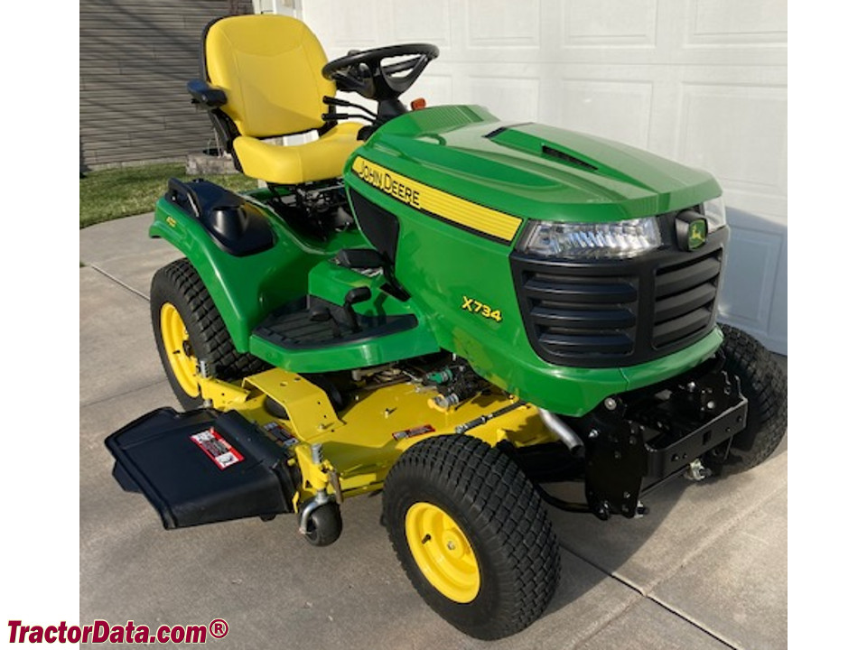 2014 Jo 54-inch John Deere X734 with 54-inch mower deck.