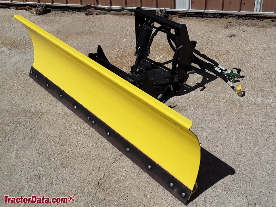 X700 60-inch blade with hydraulic quick-hitch.