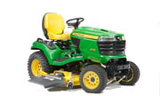 John Deere X758 tractor photo