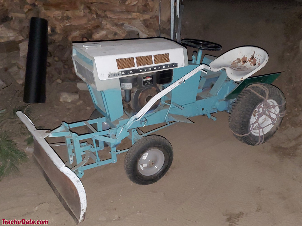 1965 Sears Suburban 8 with front blade.