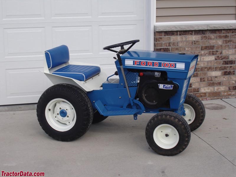 Ford 100 riding lawn mower #10