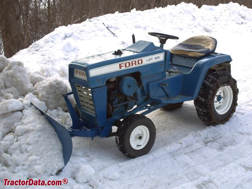 TractorData.com Ford LGT-100 tractor photos information