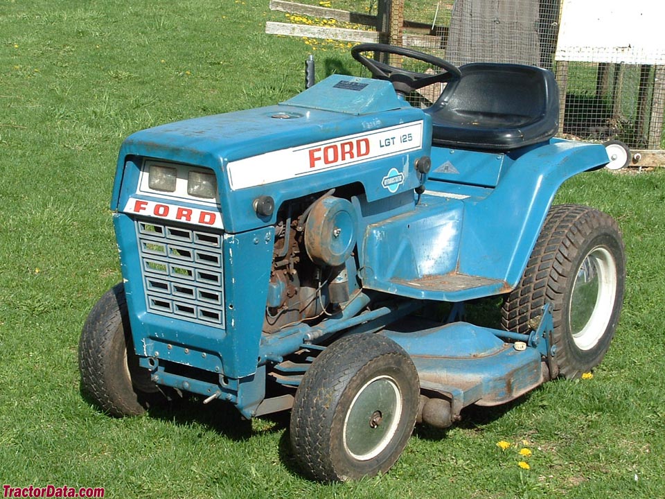 Ford ltg 125 garden tractor #3
