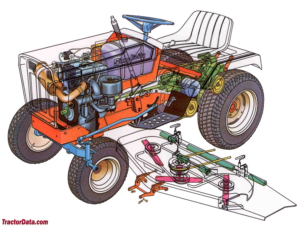 Cutaway diagram of the Simplicity 7013 Baron.