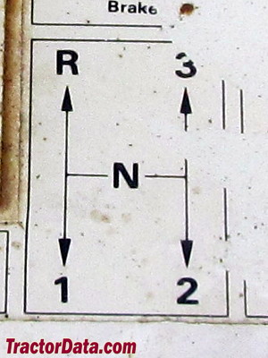 Bolens 1054 transmission controls