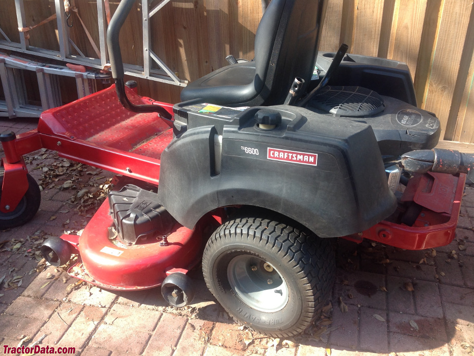 TractorData Craftsman 247.20415 Z6600 tractor information