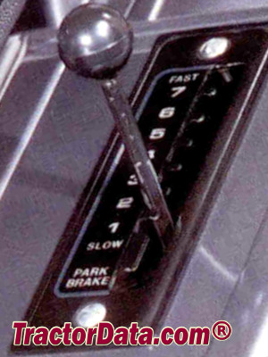 White LT-120 transmission controls