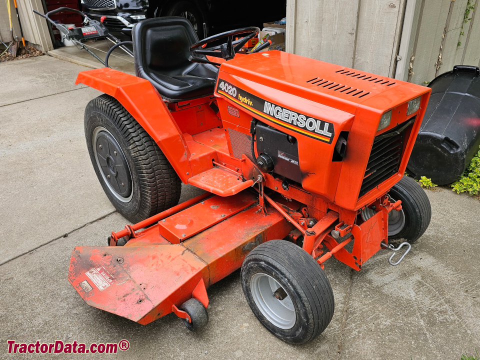 Ingersoll 4020 with RM60 mower deck.