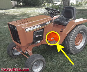 Ingersoll 4020 serial number location