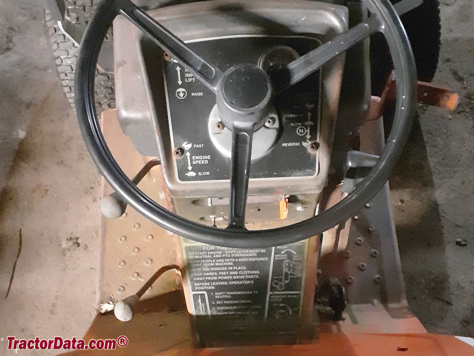 Simplicity 7119 operator station and controls.