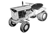 Simplicity Broadmoor 6HP 990303 tractor photo