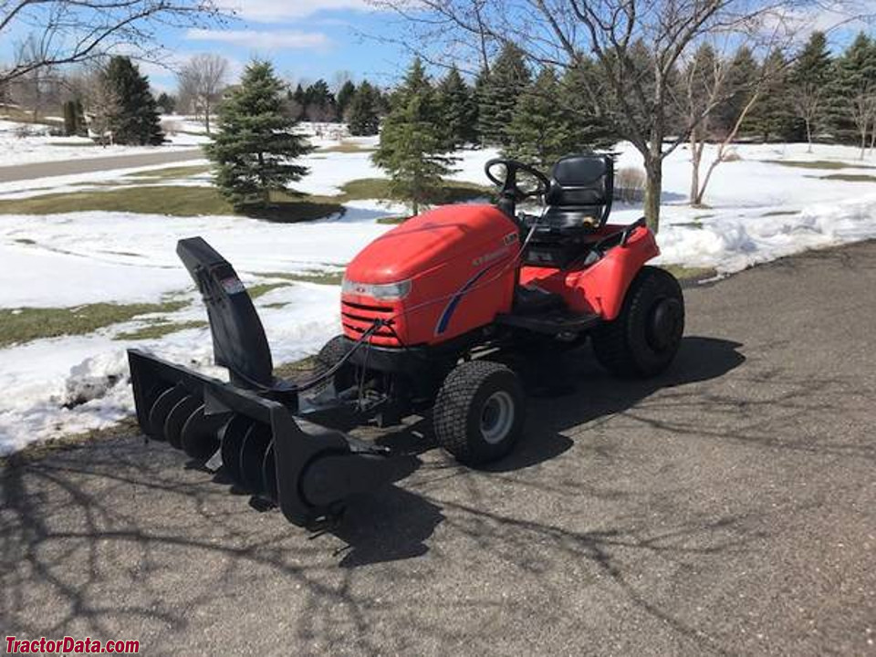 Simplicity Legacy 23 with snow blower.