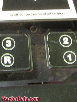 Arctic Enterprises E-1037 transmission controls