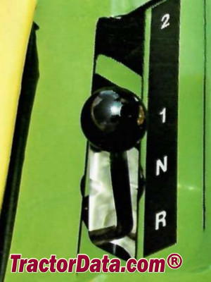 John Deere 57 transmission controls