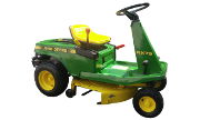 John Deere RX75 lawn tractor photo