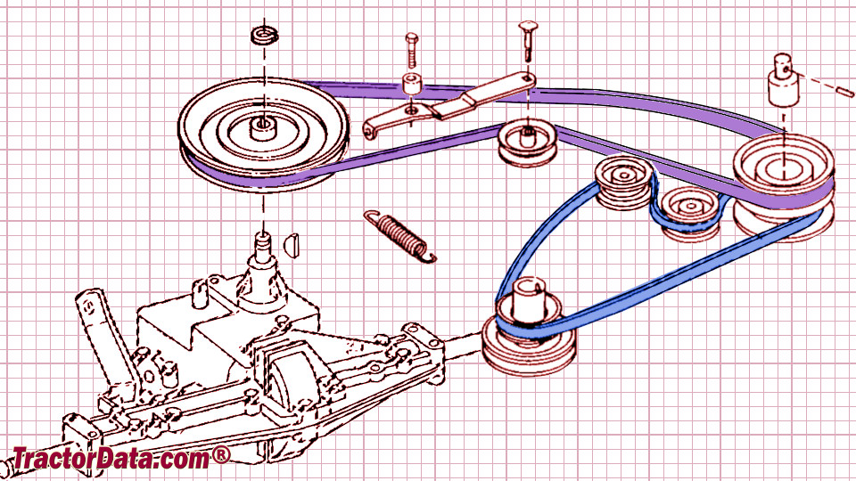 John Deere SRX95 transmission image