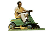 John Deere E96 lawn tractor photo